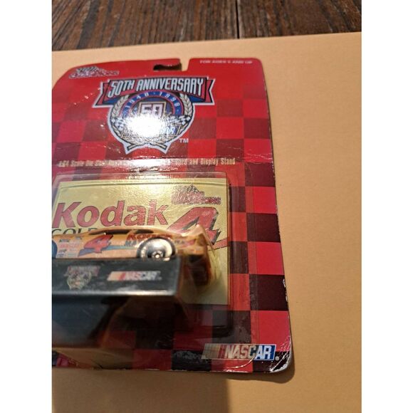 Vintage 1998 Racing Champions Bobby Hamilton #4 Kodak NASCAR Die Cast Race Car - Picture 3 of 4